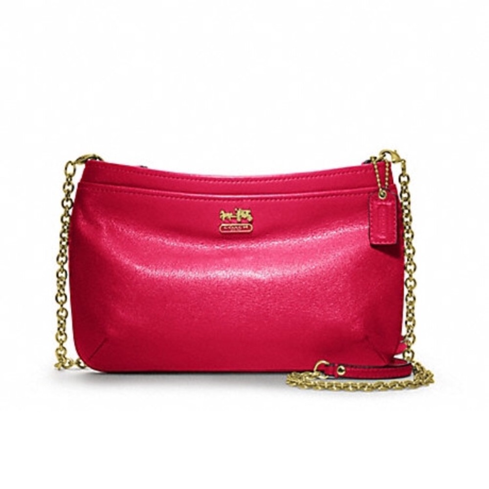 AUTHENTIC COACH 48515 MADISON LEATHER CROSSBODY